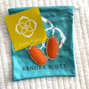 Kendra Scott Danielle Earrings - Orange